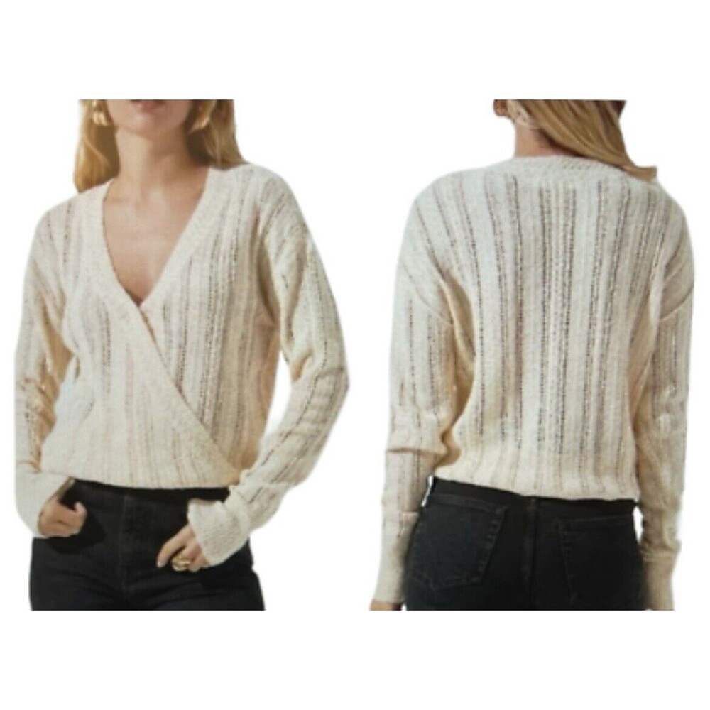 ASTR the Label Cream Sweater Size XL Long Sleeve NWT.   LTOP863